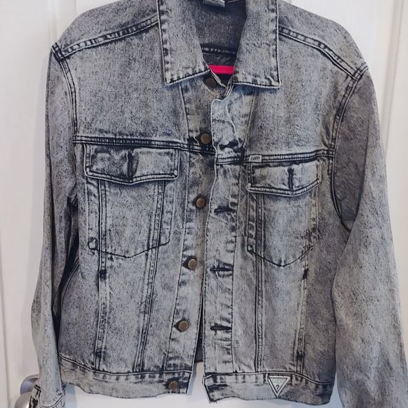 Guess Jean Jacket Authentic Vintage - Picture 1 of 13